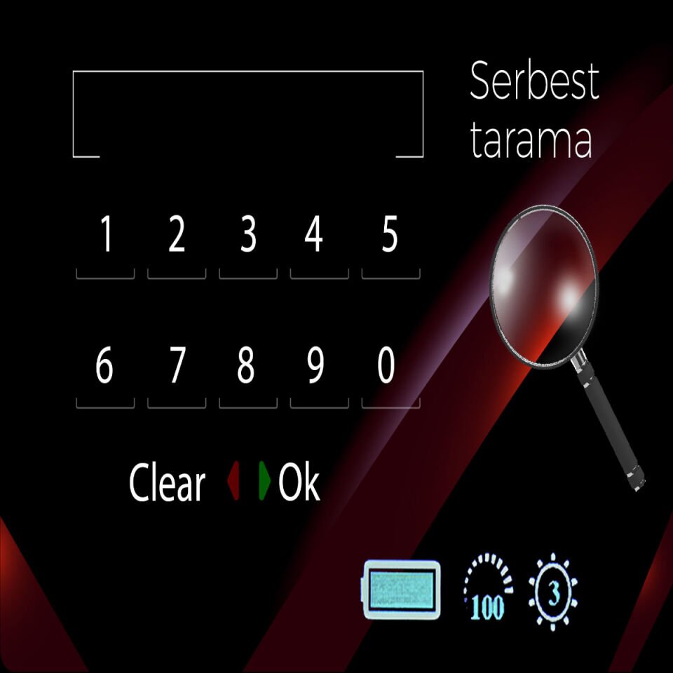 Xsense Luna 5000 Alan Tarama