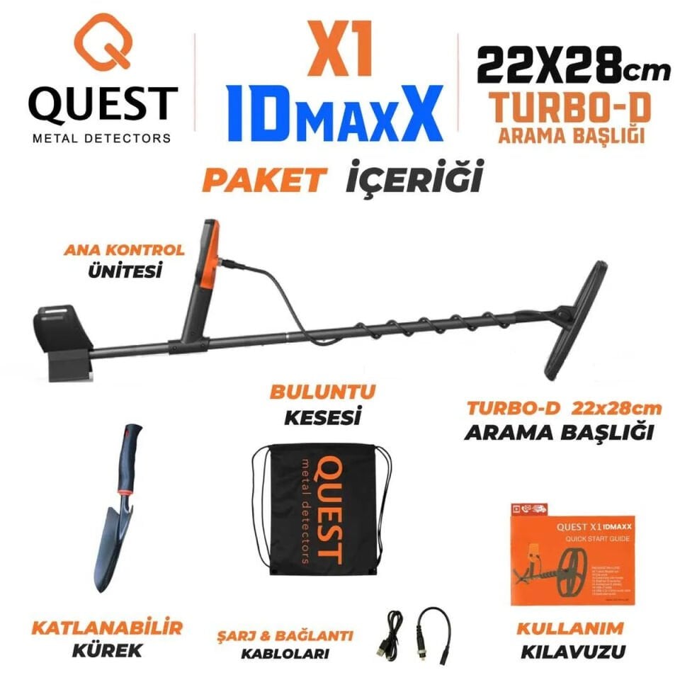 QUEST X1 IDmaxX Dedektör
