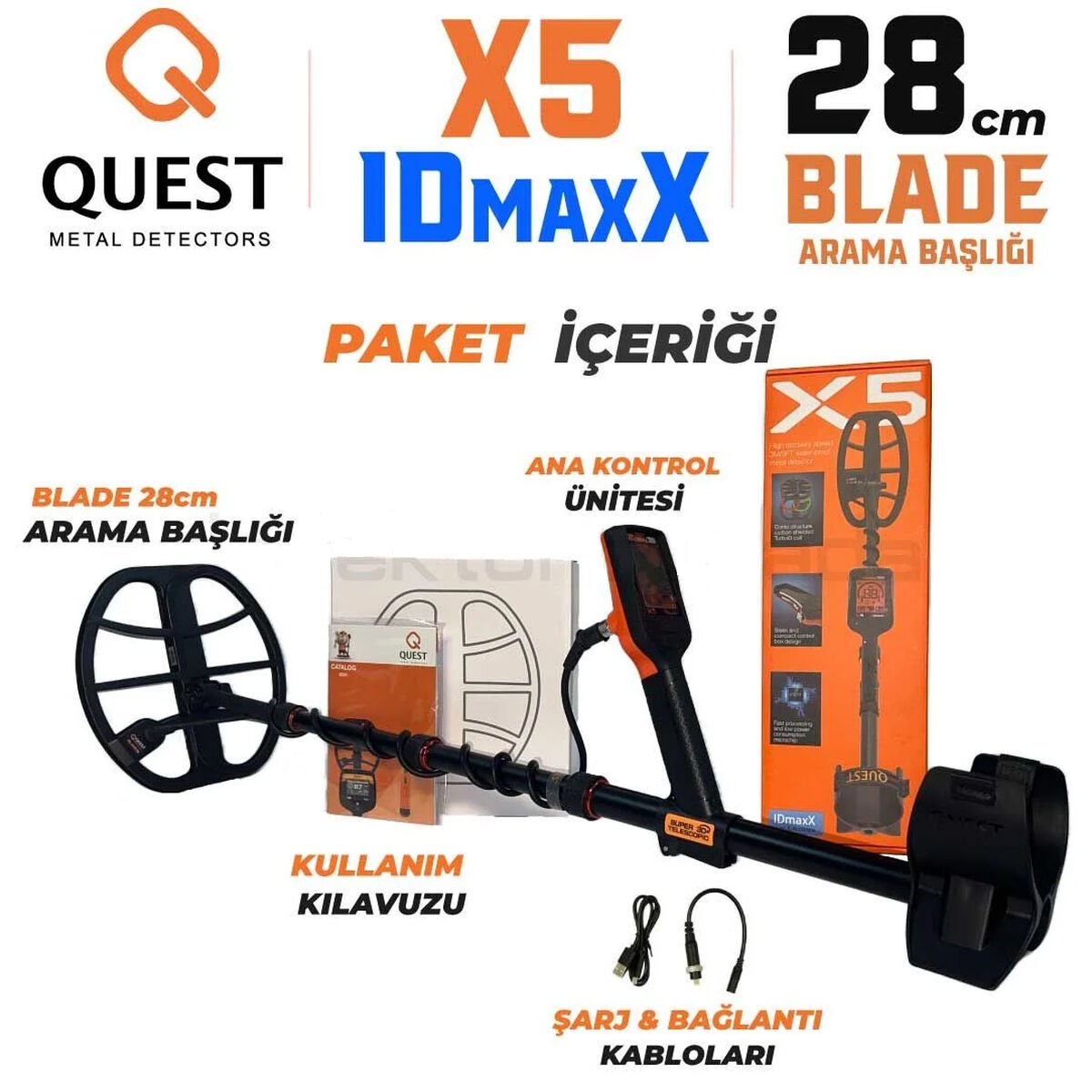 QUEST X5 IDmaxX Dedektör