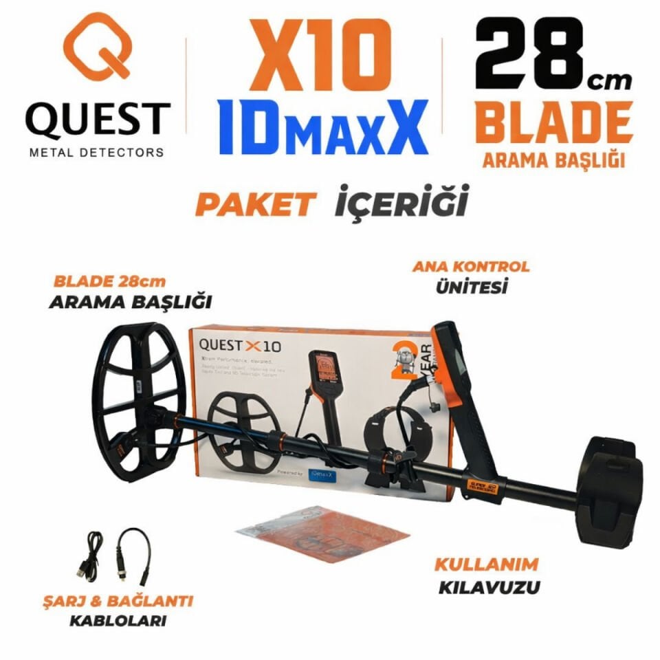 OUEST X10 IDmaxX Dedektör