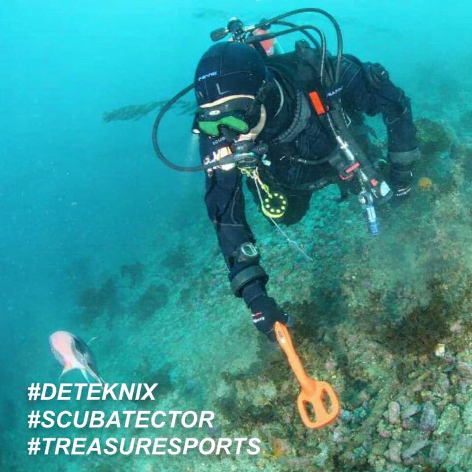QUEST Scuba Tector Su Altı Dedektörü - Siyah