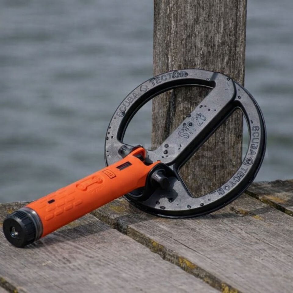 QUEST Scuba Tector PRO Su Altı Dedektörü&Sahil Arama Dedektörü - 20 cm Başlıklı