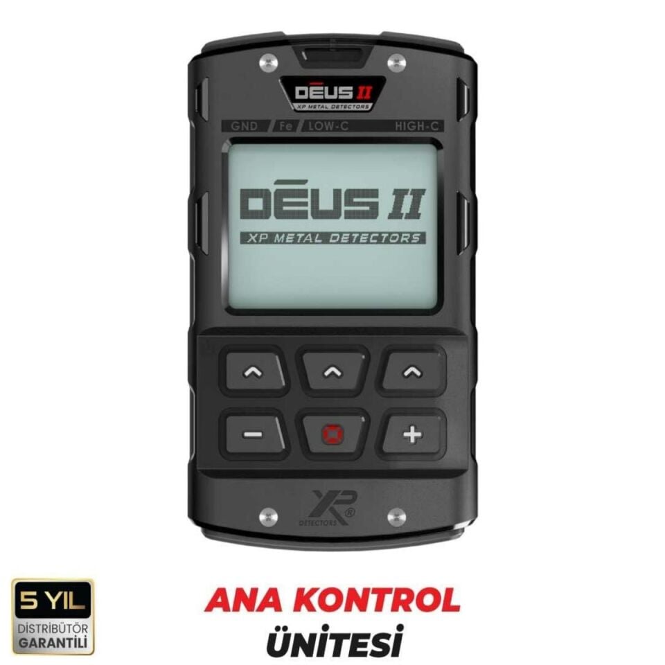 XP Deus 2 Dedektör - 22,5cm FMF Başlık, Ana Kontrol Ünitesi