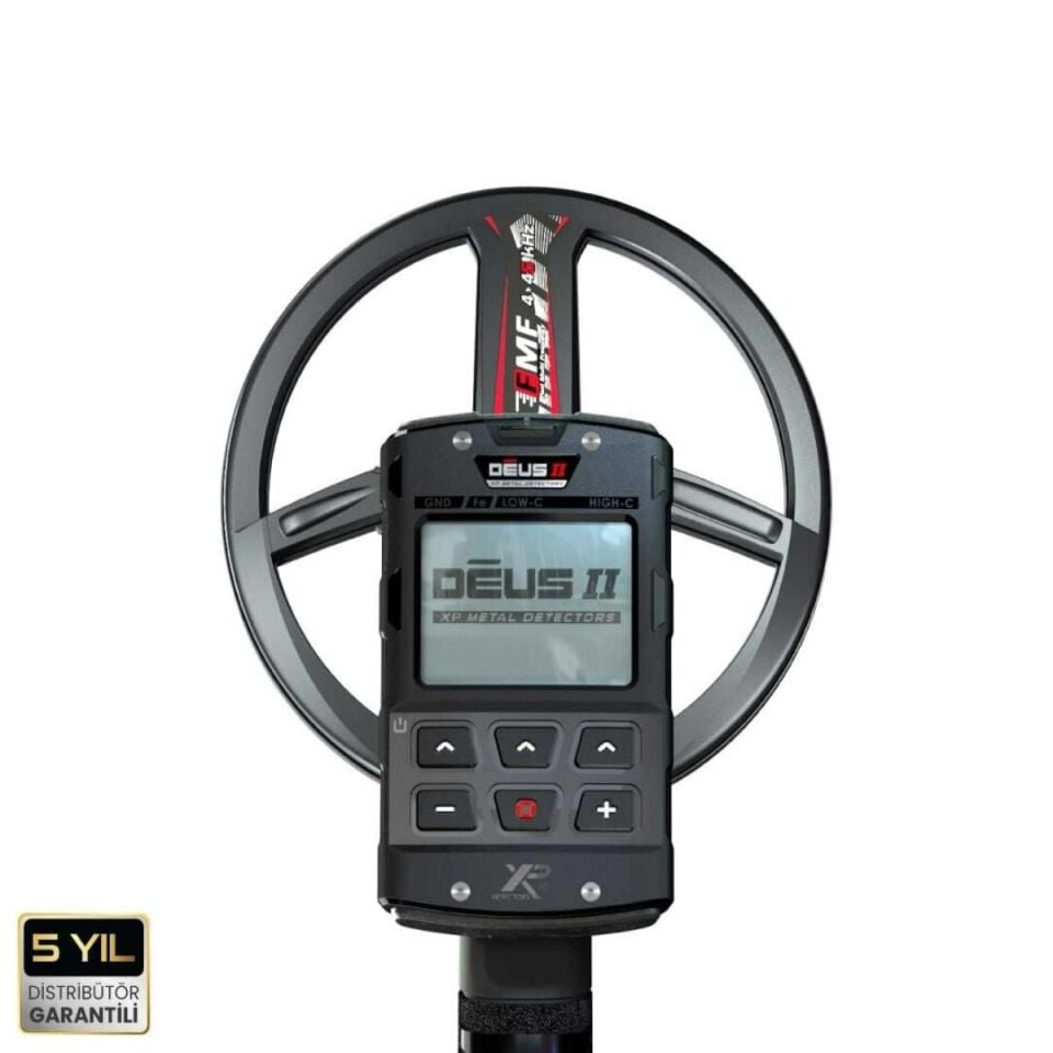 XP Deus 2 Dedektör - 22,5cm FMF Başlık, Ana Kontrol Ünitesi