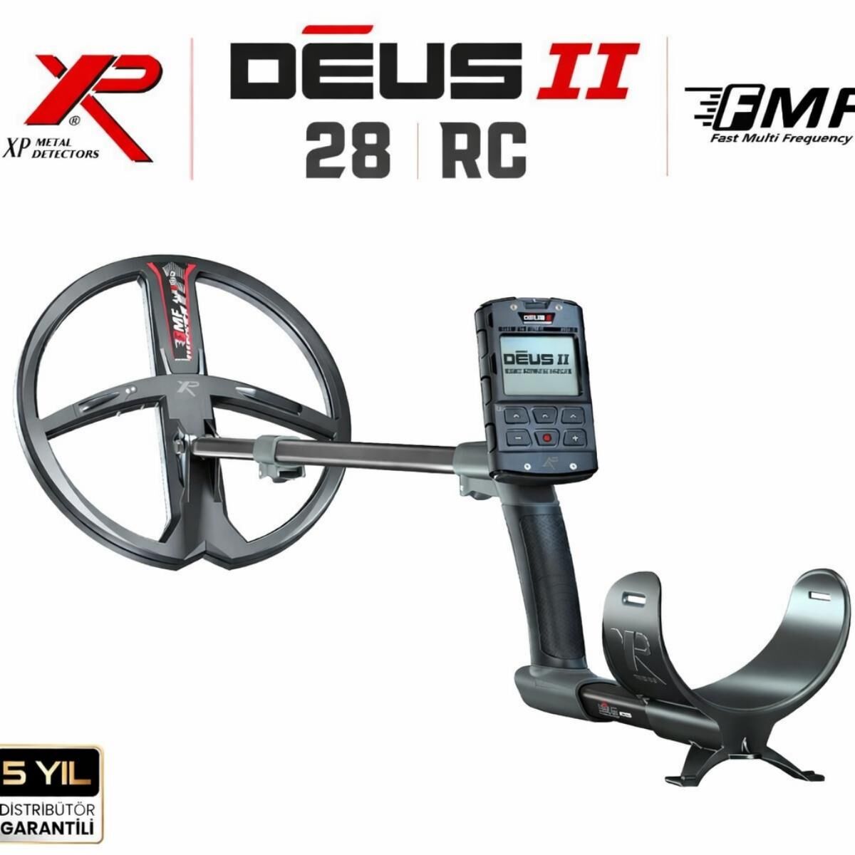 XP Deus 2 Dedektör - 28cm FMF Başlık, Ana Kontrol Ünitesi