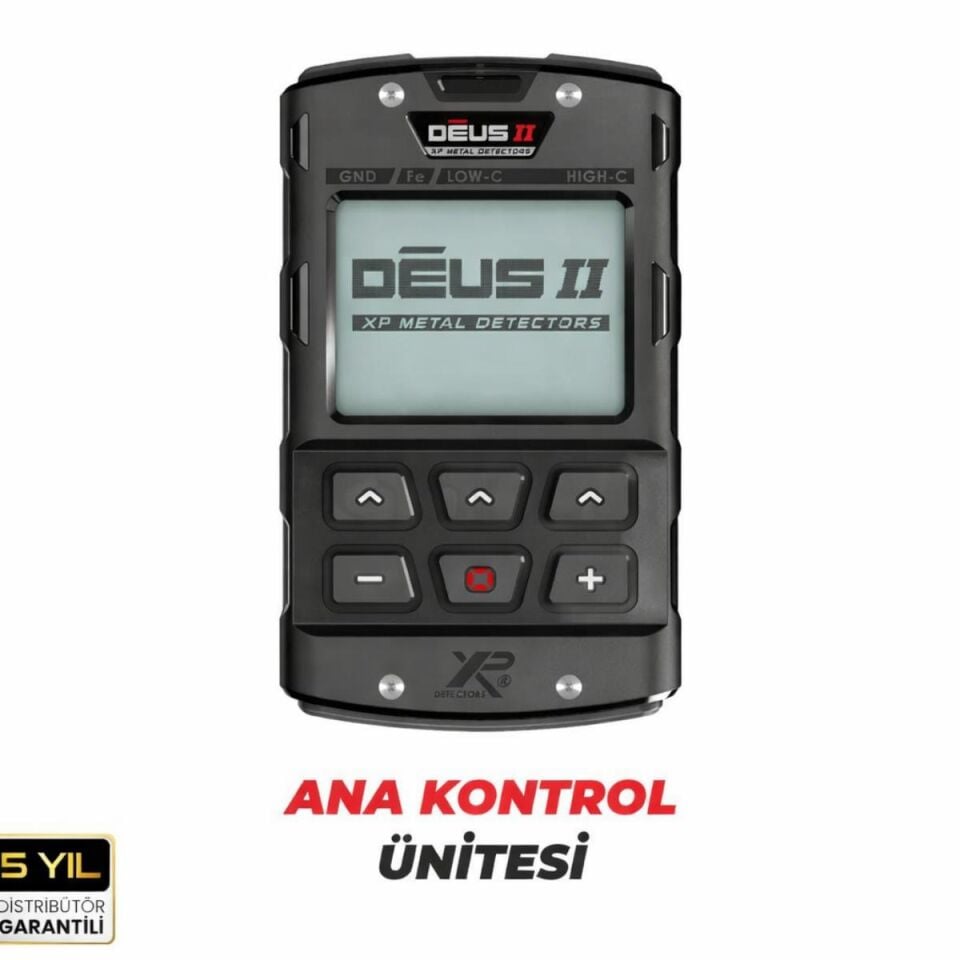 XP Deus 2 Dedektör - 28cm FMF Başlık, Ana Kontrol Ünitesi