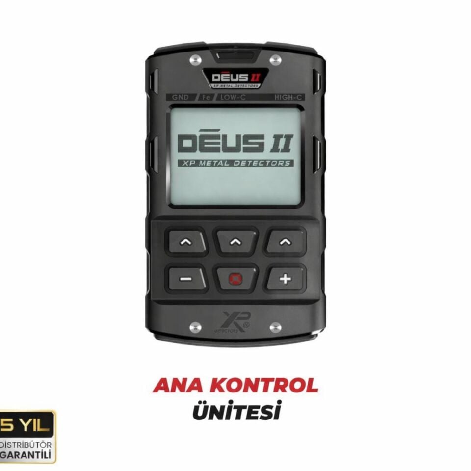 XP Deus 2 Dedektör - 34x28cm FMF Başlık, Ana Kontrol Ünitesi