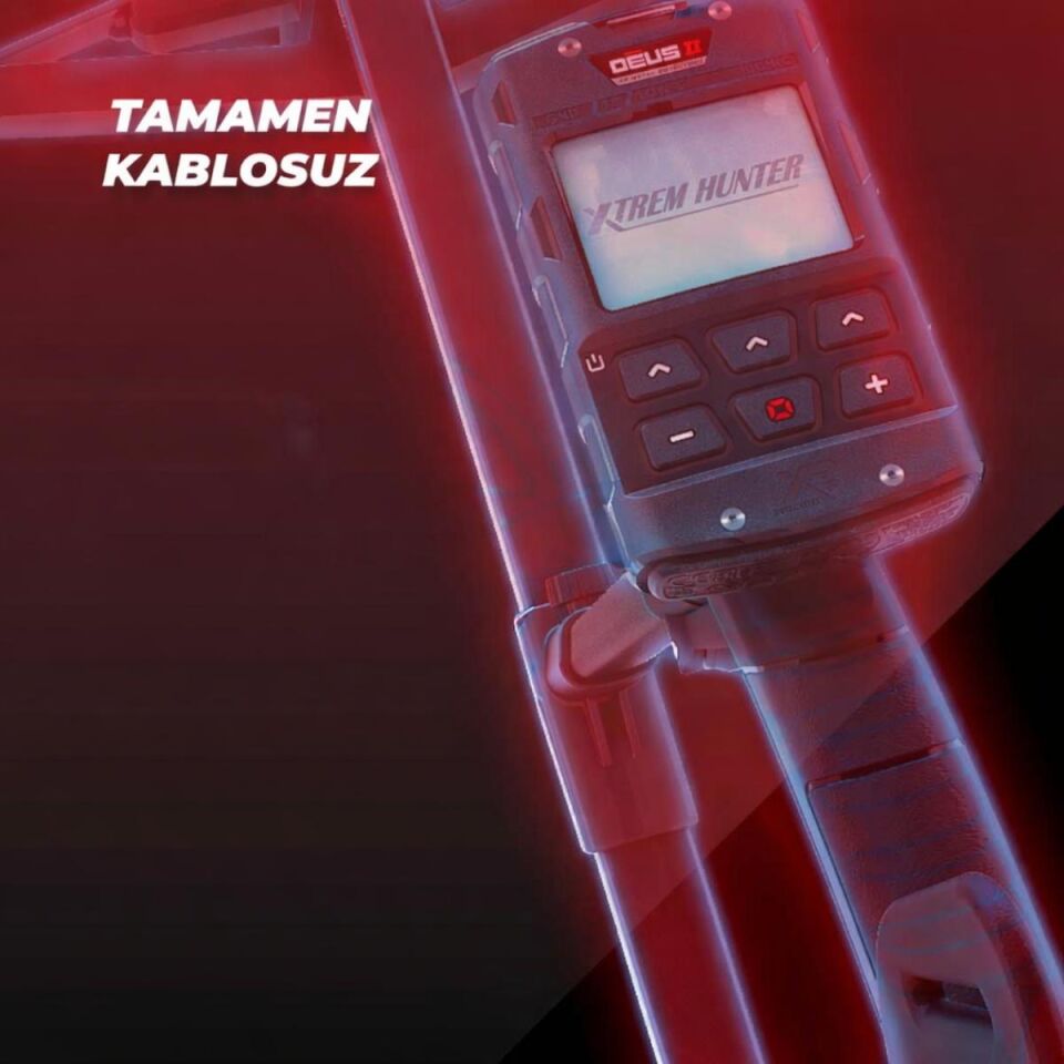 XP Xtrem Hunter Dedektör - DOUBLE PAKET WSAII XL Kulaklıklı 22-FMF-RC-WSA2XL