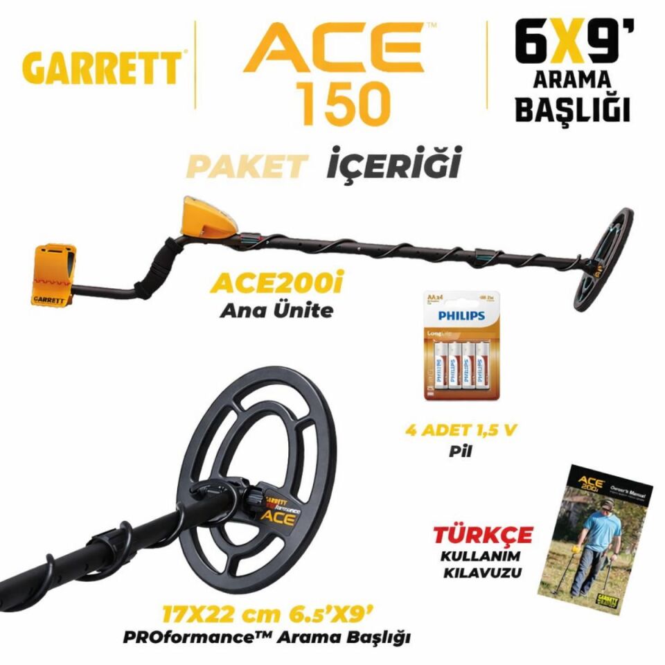 Garret Ace 150 Dedektör