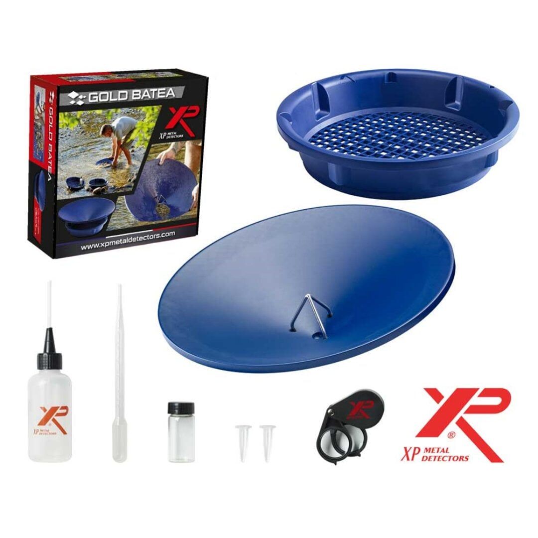 XP Dedektör Altın Eleme Gold Pan / Altın Leğeni - Altın Tavası -Batea Kit (2'li)