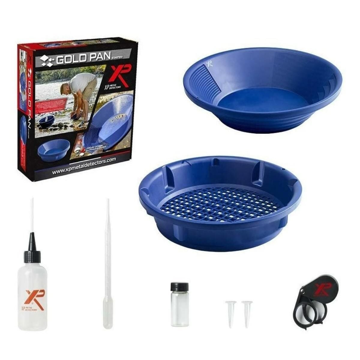 XP Dedektör XP Altın Eleme Gold Pan Başlangıç Set | Gold Pans (2'li)