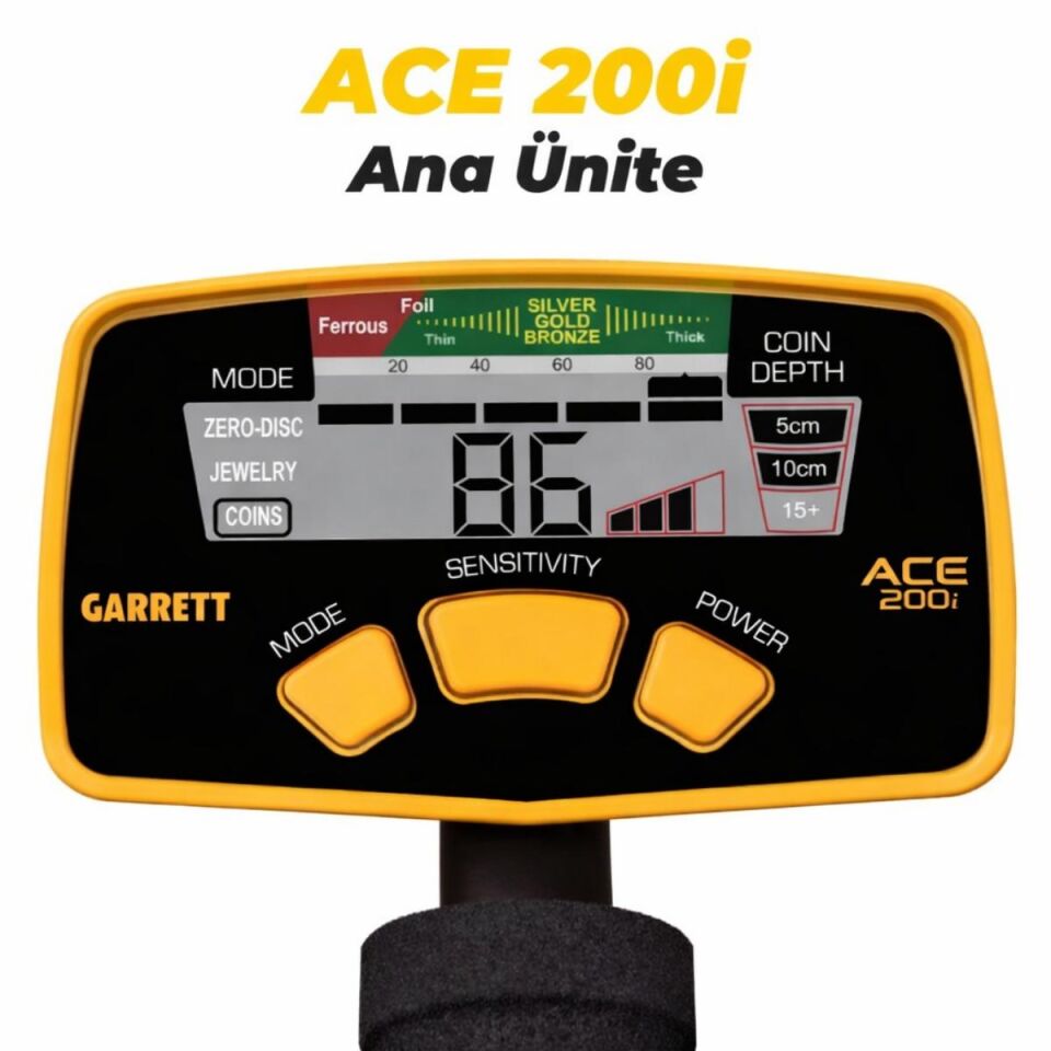 Garrett Ace 200i Dedektör