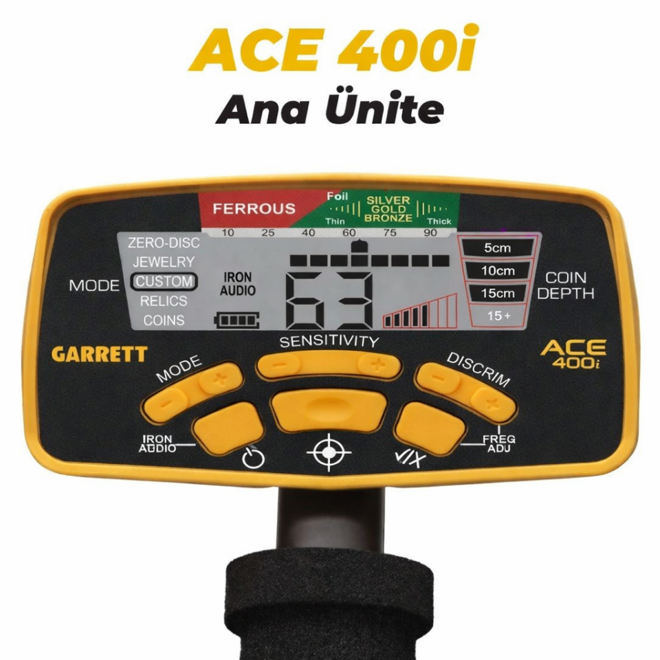 Garret ACE 400i Dedektör