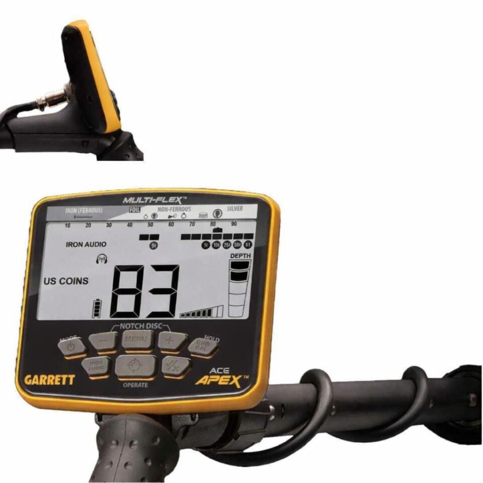 Ace Apex Dedektör Raider Başlıklı (22x28cm) MS-3 Z-LYNK Kablosuz Kulaklıklı