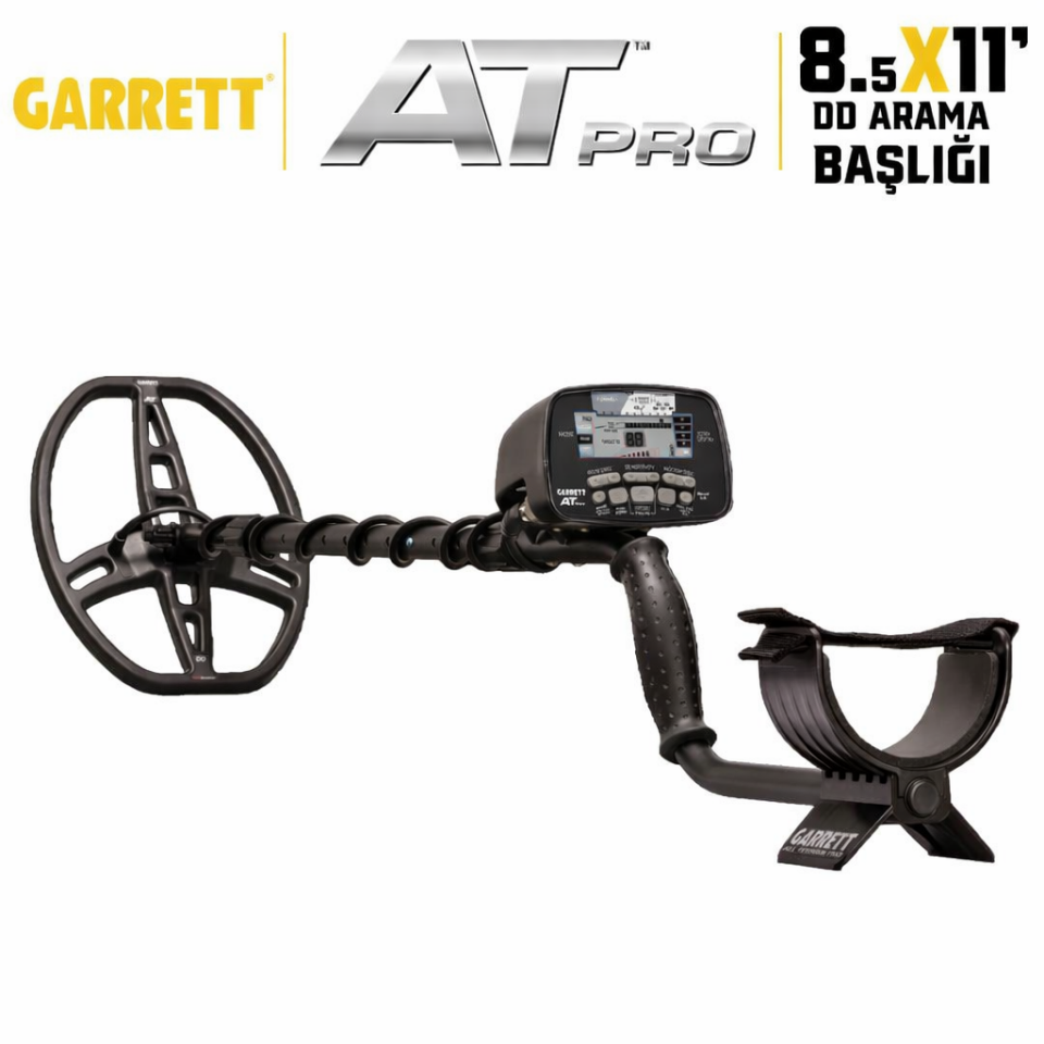 Garrett At Pro Dedektör (8,5x11'' DD Başlıkla)