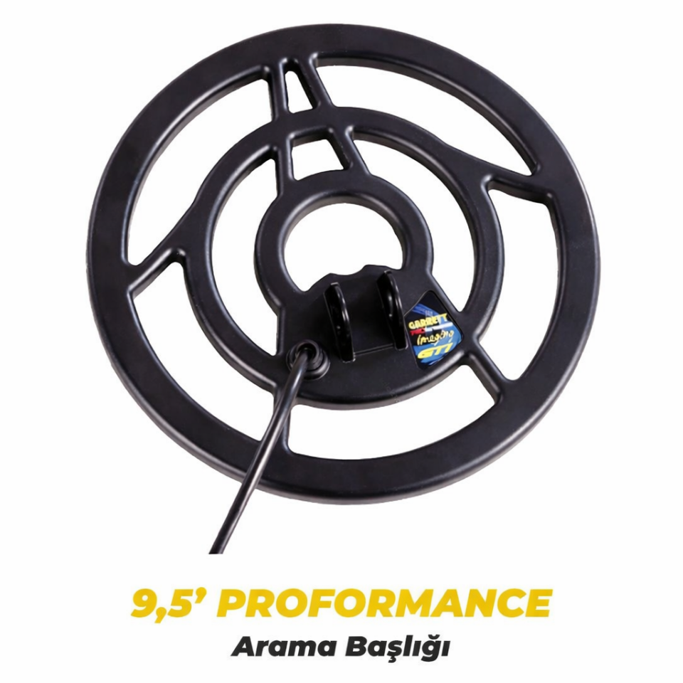 Garrett GTI 2500 Define Dedektörü Treasure Hound Eagle Eye Depth Multiplier Paket (9,5 inch ve EagleEye Başlık)